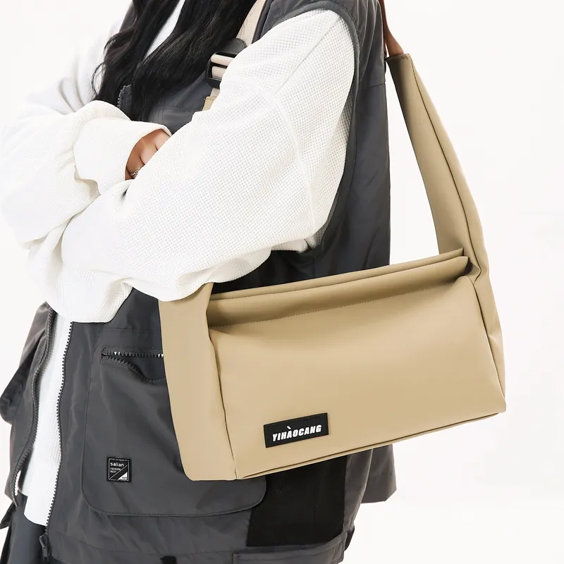 Alcohol Dragon Oxford Shoulder Bag, Crossbody Bag Unisex Black/Khaki/Green/Blue-13