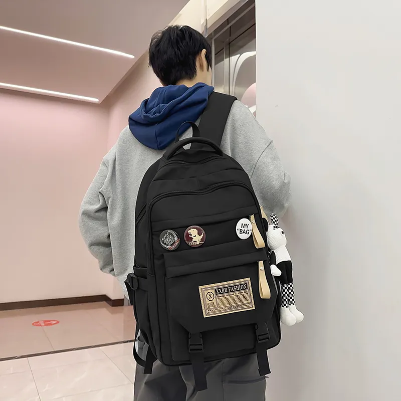 Alcohol Dragon Oxford Backpack Regular Unisex Multicolor-2