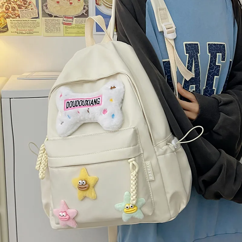Alcohol Dragon Nylon Backpack Women's-12