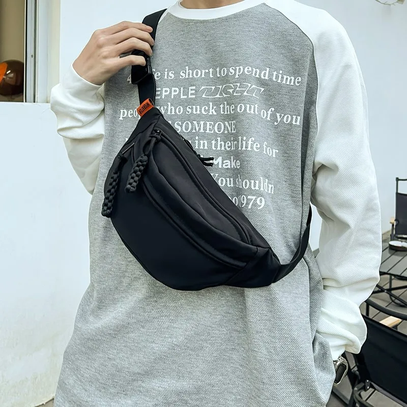 Alcohol Dragon Oxford Fanny Pack Sling Bags Regular Unisex Army Green/Black/Ecru/Orange/Blue-7