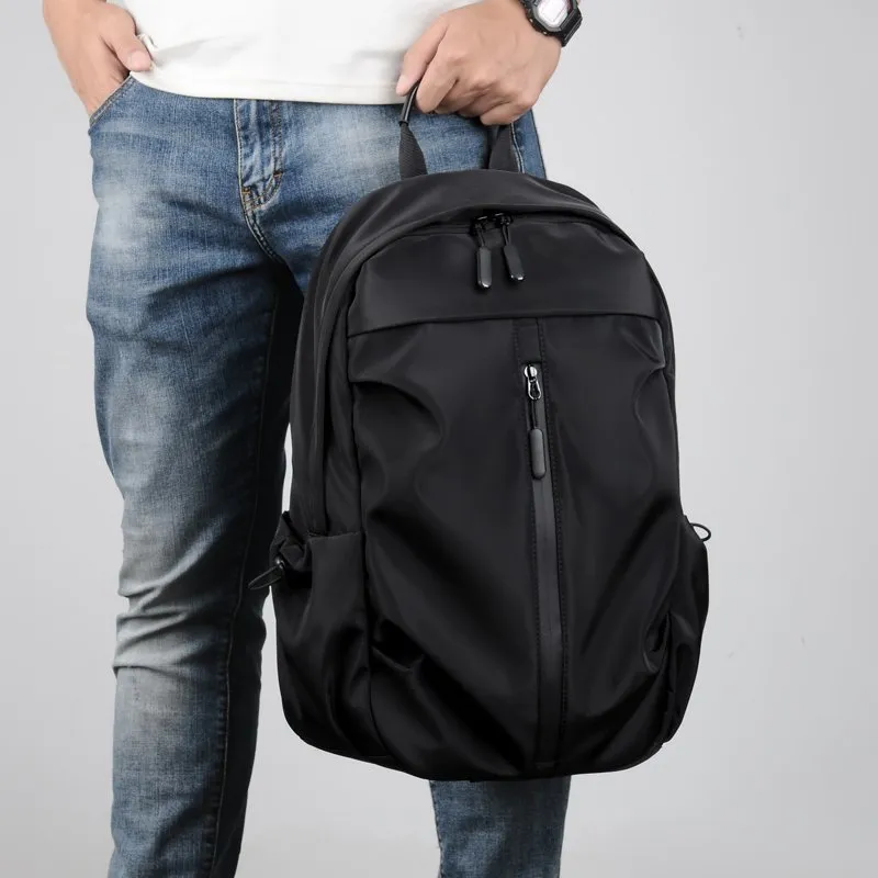 Alcohol Dragon Oxford Backpack Regular Unisex Black/Gray/Blue-7