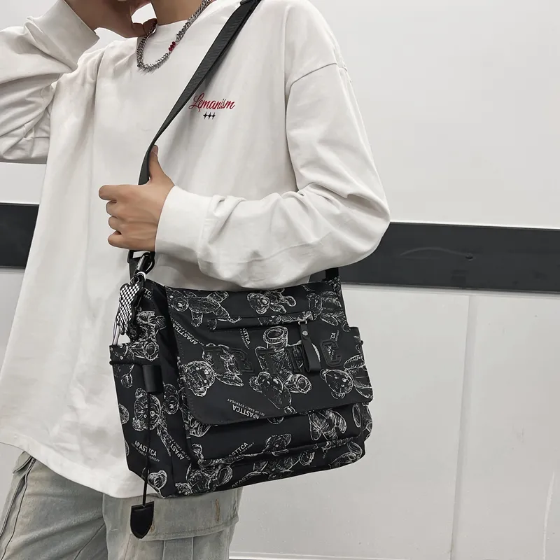 Alcohol dragon Shoulder Bags-6