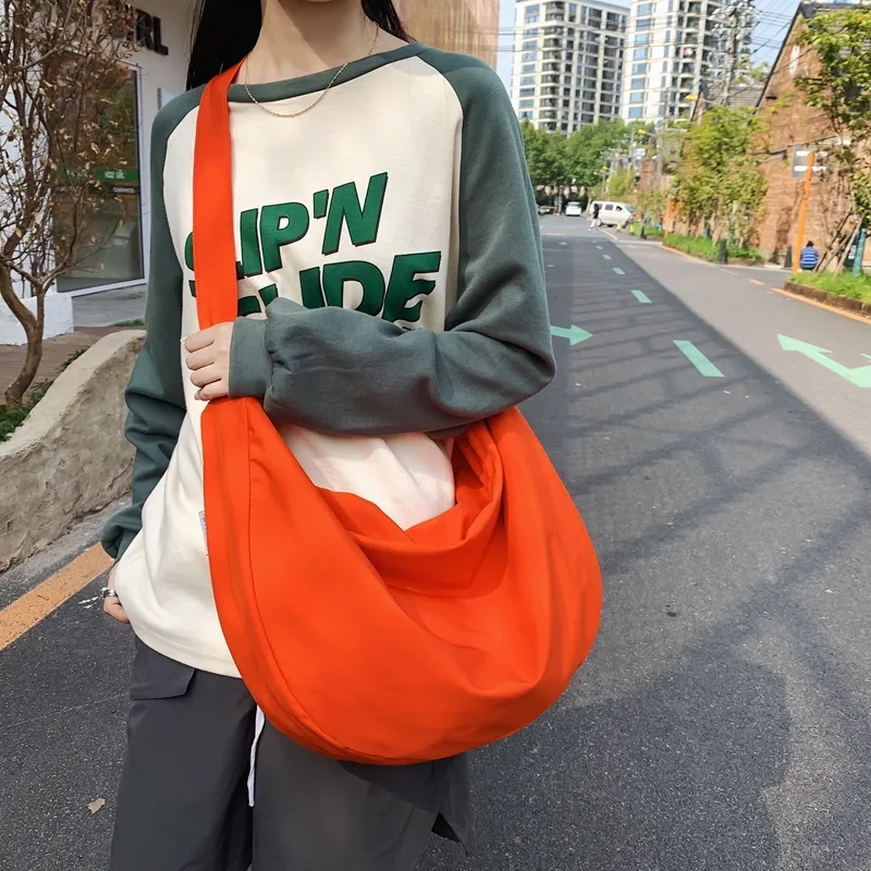 GOBLIN SHARKS 1759 Nylon Dumpling Bag Shoulder Bag Regular Unisex Multicolor-26