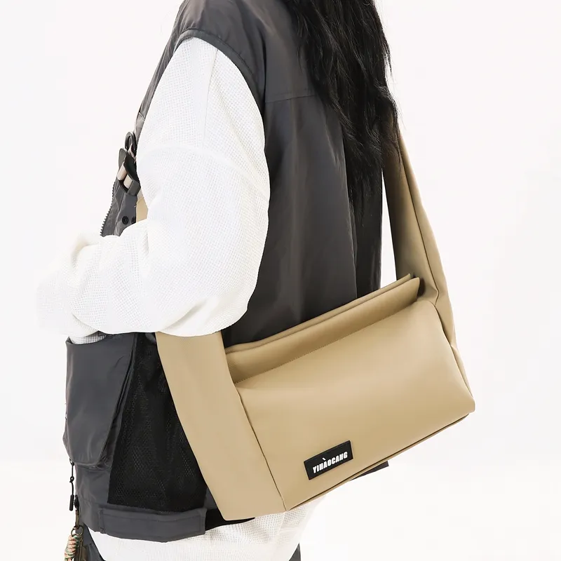 Alcohol Dragon Oxford Shoulder Bag, Crossbody Bag Unisex Black/Khaki/Green/Blue-11