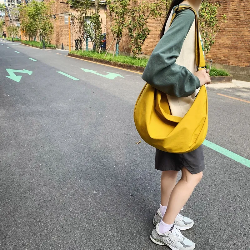 GOBLIN SHARKS 1759 Nylon Dumpling Bag Shoulder Bag Regular Unisex Multicolor-4