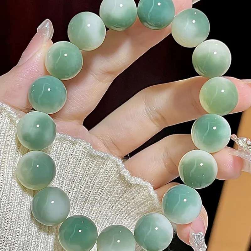Emerald Bodhi Root Bracelets Unisex-3