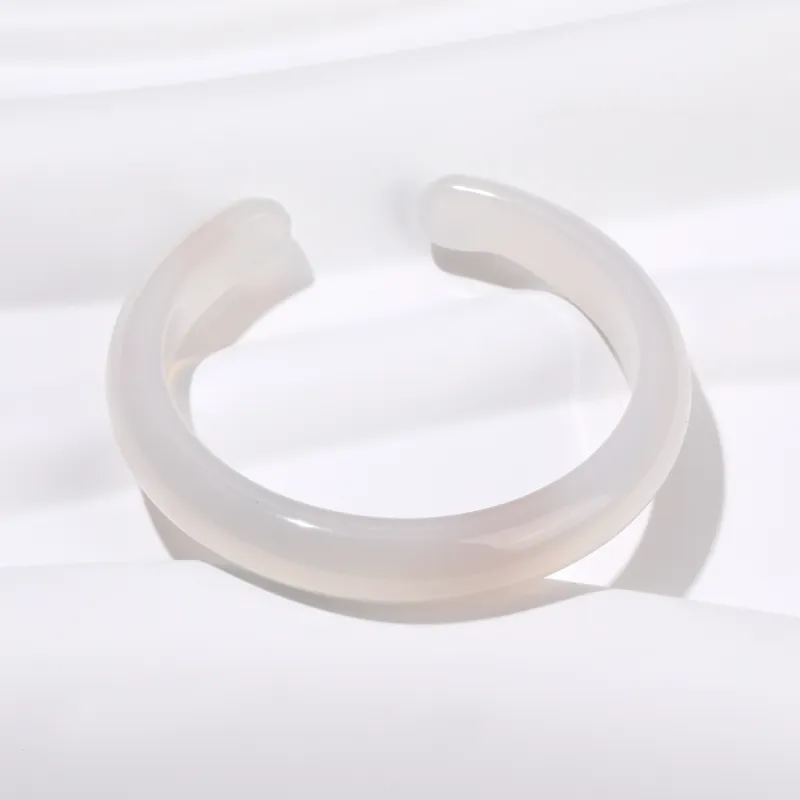 Emerald Chalcedony Bangles Women's-3