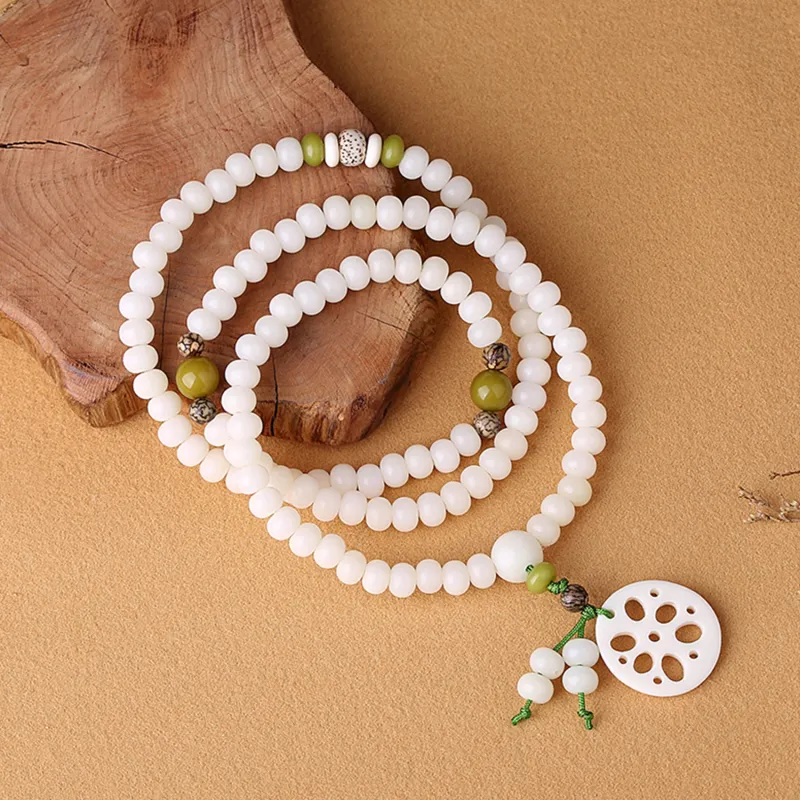 Emerald Bodhi Seed Bracelets Unisex-8