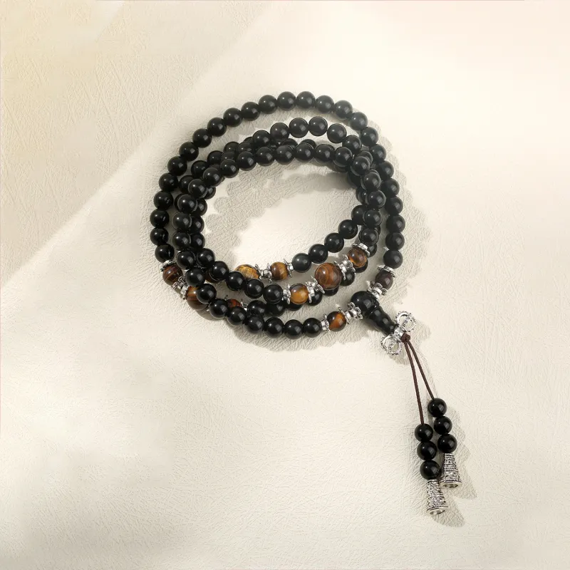 Emerald Obsidian Bracelets Unisex-7