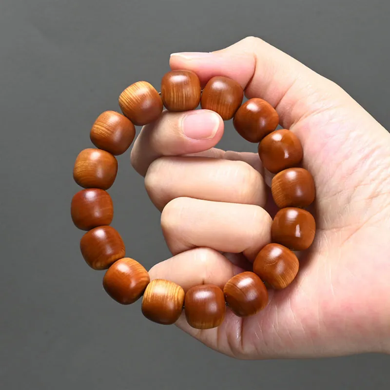 Emerald Wooden Bracelets Unisex-3