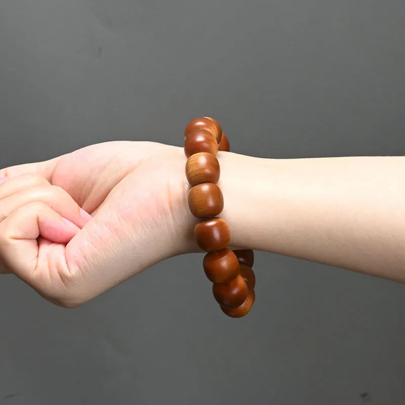 Emerald Wooden Bracelets Unisex-2