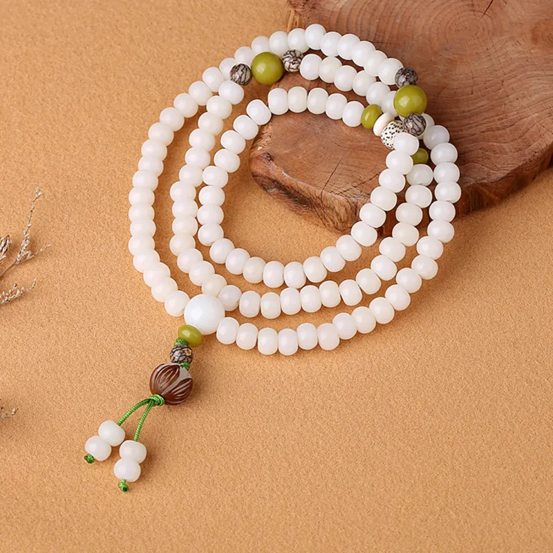 Emerald Bodhi Seed Bracelets Unisex-5