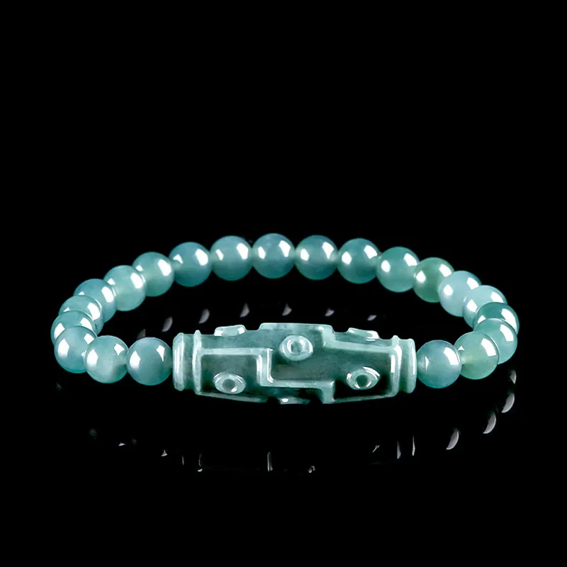 Emerald Ice Type Jadeite Bracelets Unisex-1