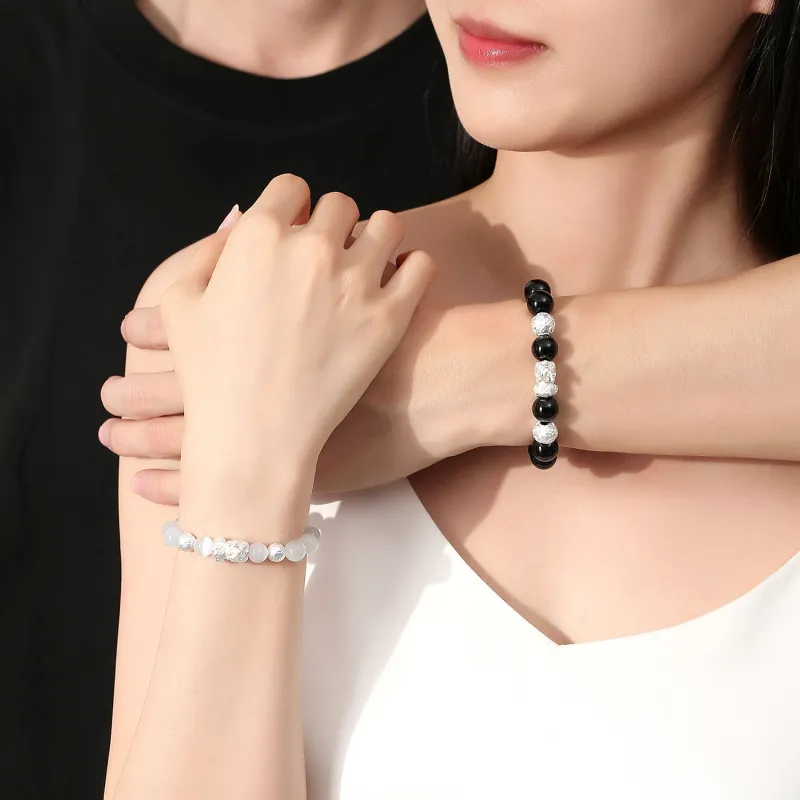 Emerald Obsidian Bracelets Unisex-3