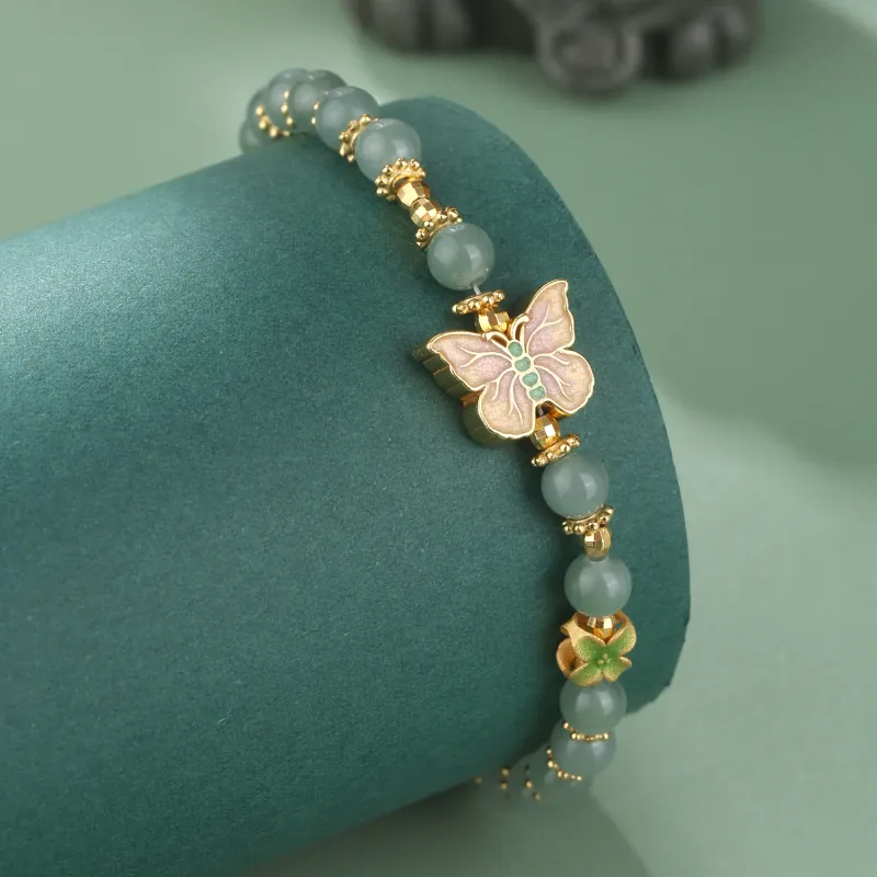 Emerald Ice Glutinous Jadeite Bracelets Women's-5