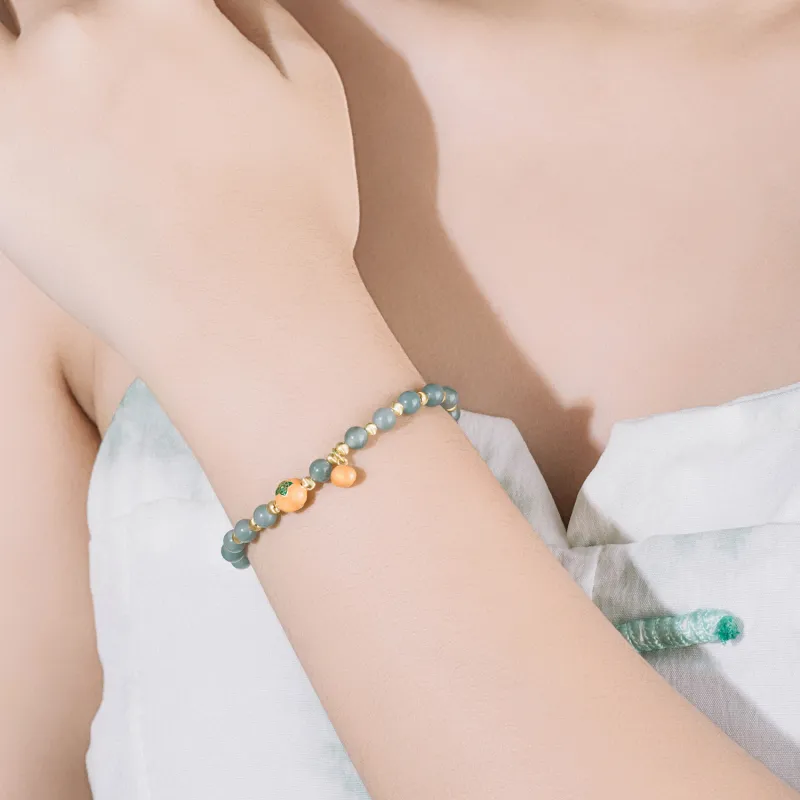 Emerald Ice Glutinous Bracelets Women's-1