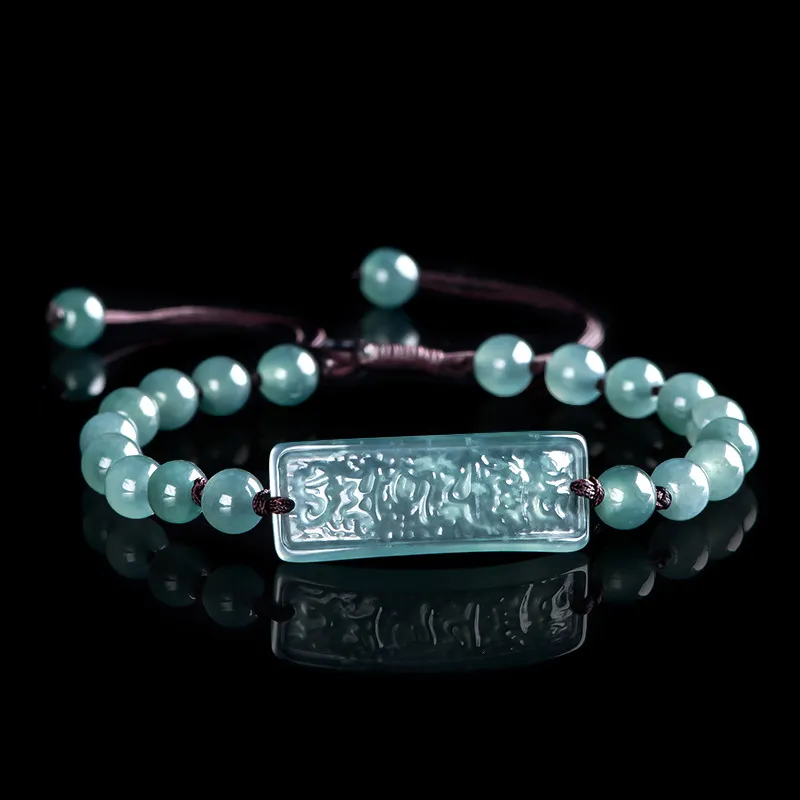 Emerald Ice Type Bracelets Unisex-1