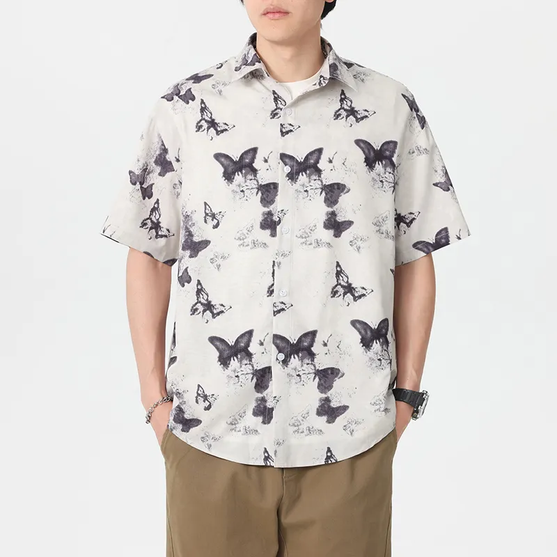 UF9193 Shirts Unisex Ink Butterfly Dancing Lightly-2