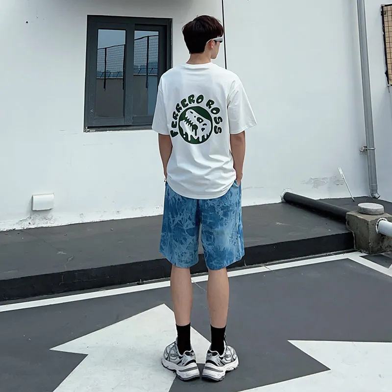UF9193 Denim Shorts Unisex-11