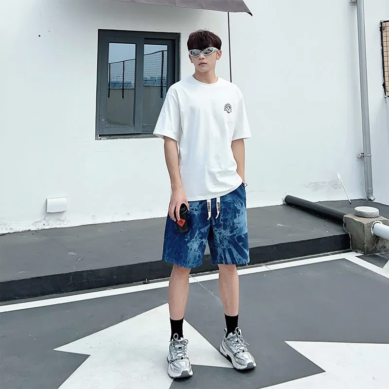 UF9193 Denim Shorts Unisex-16