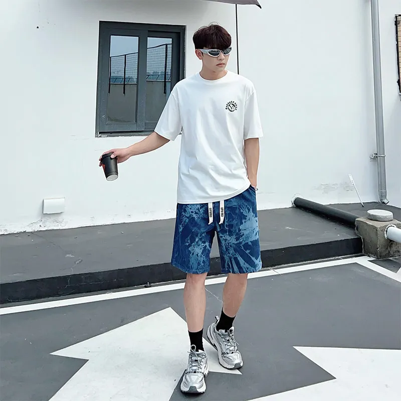 UF9193 Denim Shorts Unisex-17