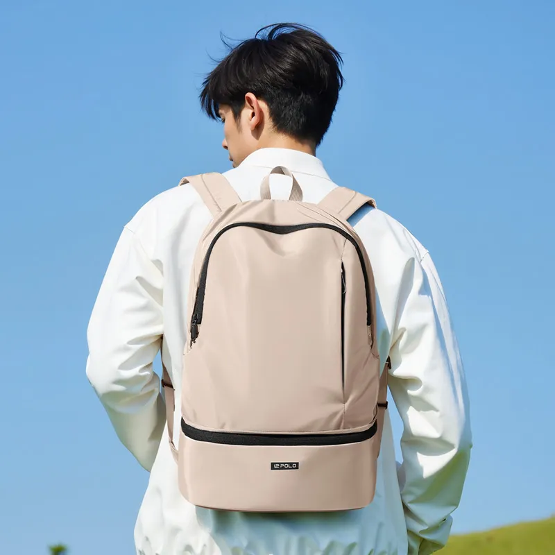 POLO Fabric Backpack Regular Unisex Multicolor-10