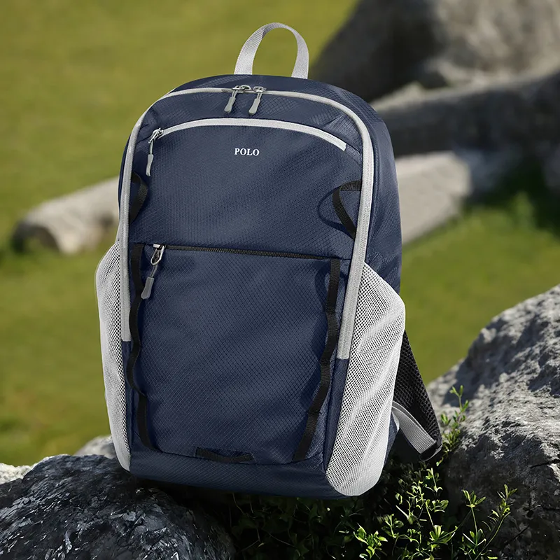 POLO Fabric Backpack Regular Unisex Multicolor-7