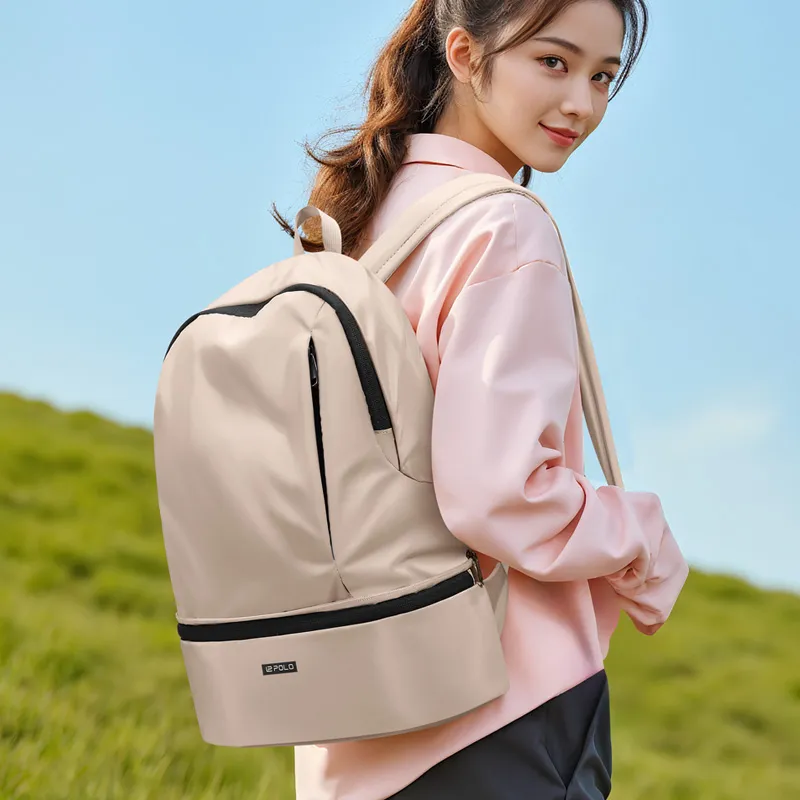 POLO Fabric Backpack Regular Unisex Multicolor-11