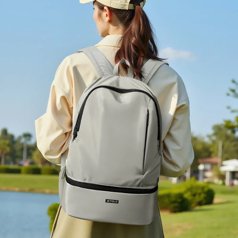 POLO Fabric Backpack Regular Unisex Multicolor-14