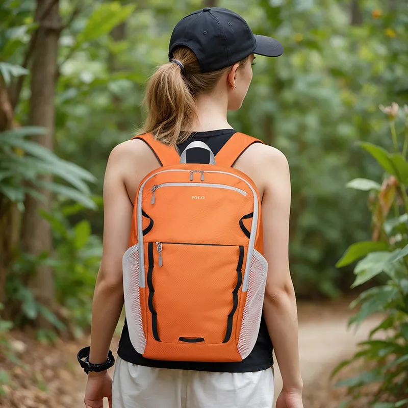 POLO Fabric Backpack Regular Unisex Multicolor-10