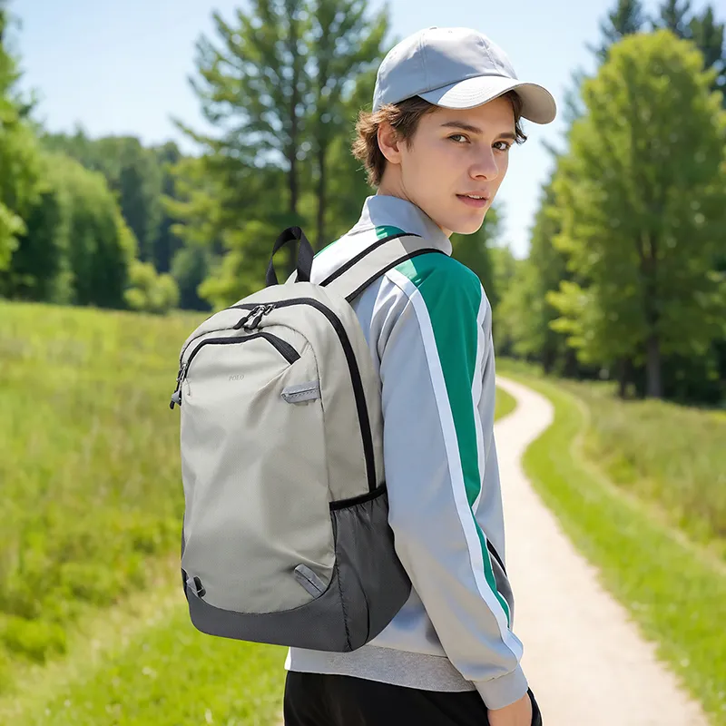 POLO Fabric Backpack Unisex Multicolor-5
