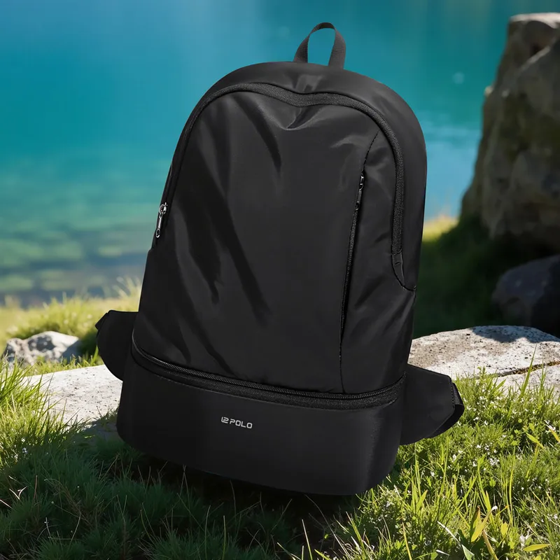 POLO Fabric Backpack Regular Unisex Multicolor-3