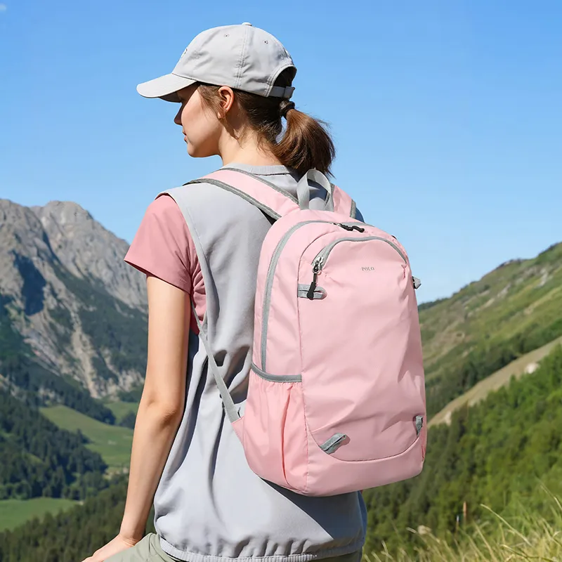 POLO Fabric Backpack Unisex Multicolor-11