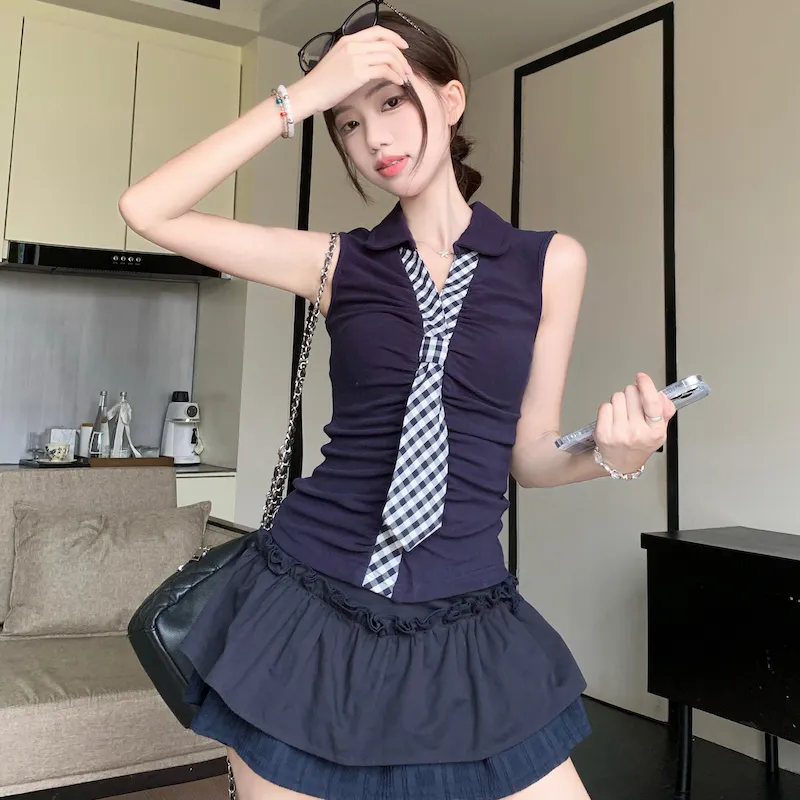 Pa33word Two Piece Skirt Sets Women's-2