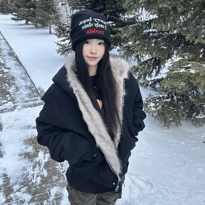KUNZHUDAXIANG Puffer Jacket Unisex-3