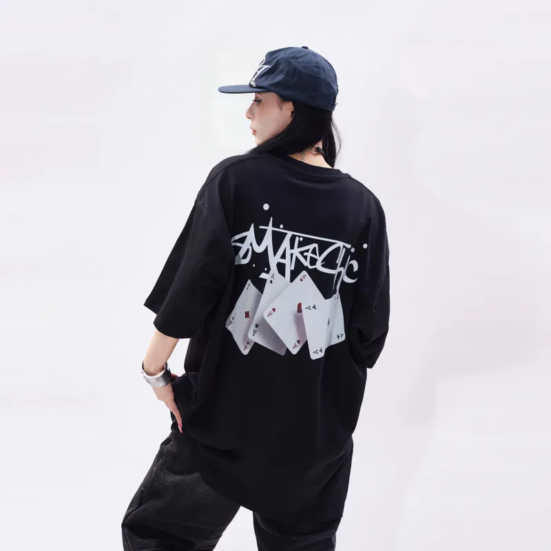 Pa33word Drop Shoulder Sleeve T Shirt Unisex-9