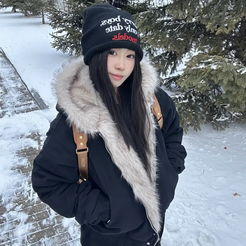 KUNZHUDAXIANG Puffer Jacket Unisex-4