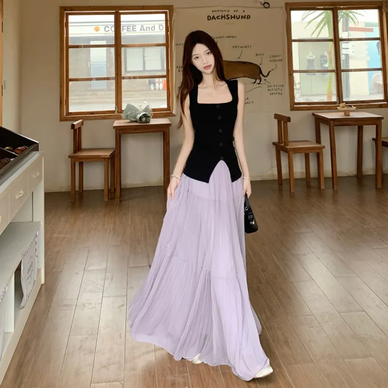 Pa33word Two Piece Skirt Sets Women's-3