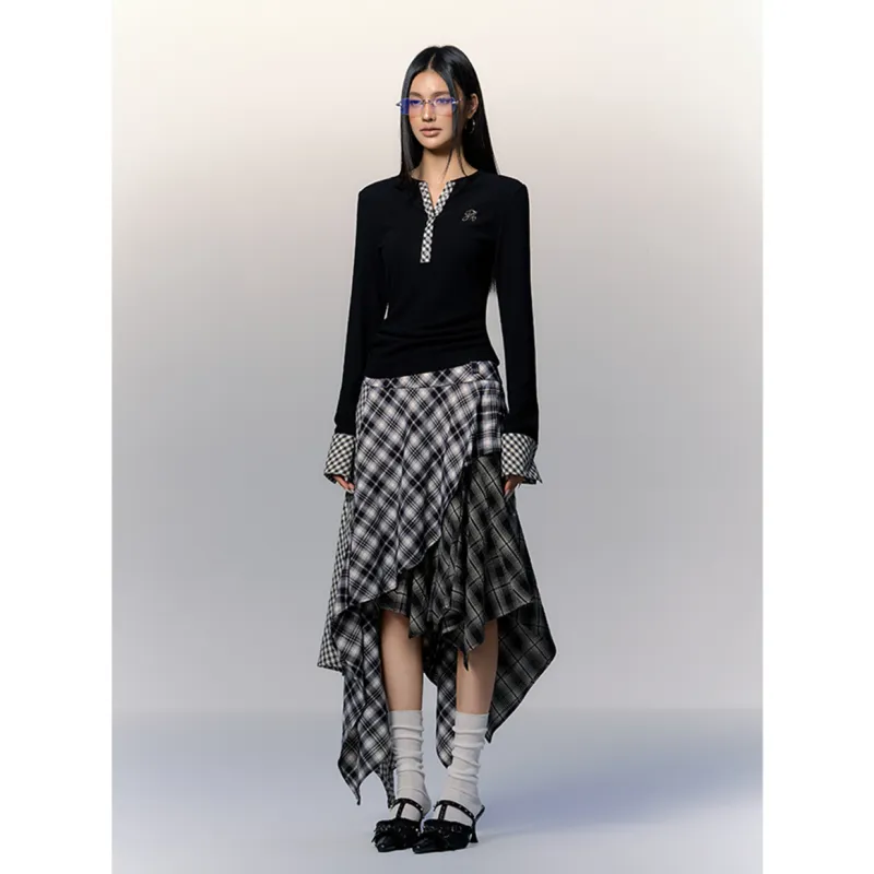 Pa33word Casual Long Skirt Women's-1