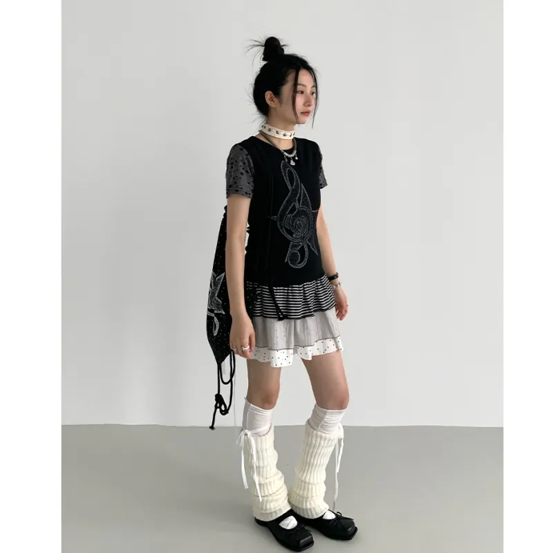 Pa33word Casual Short Skirts Women's-4