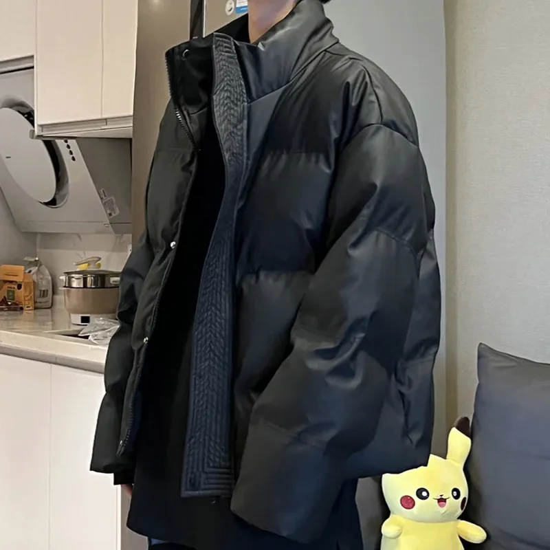 Pa33word Puffer Jackets Unisex-5