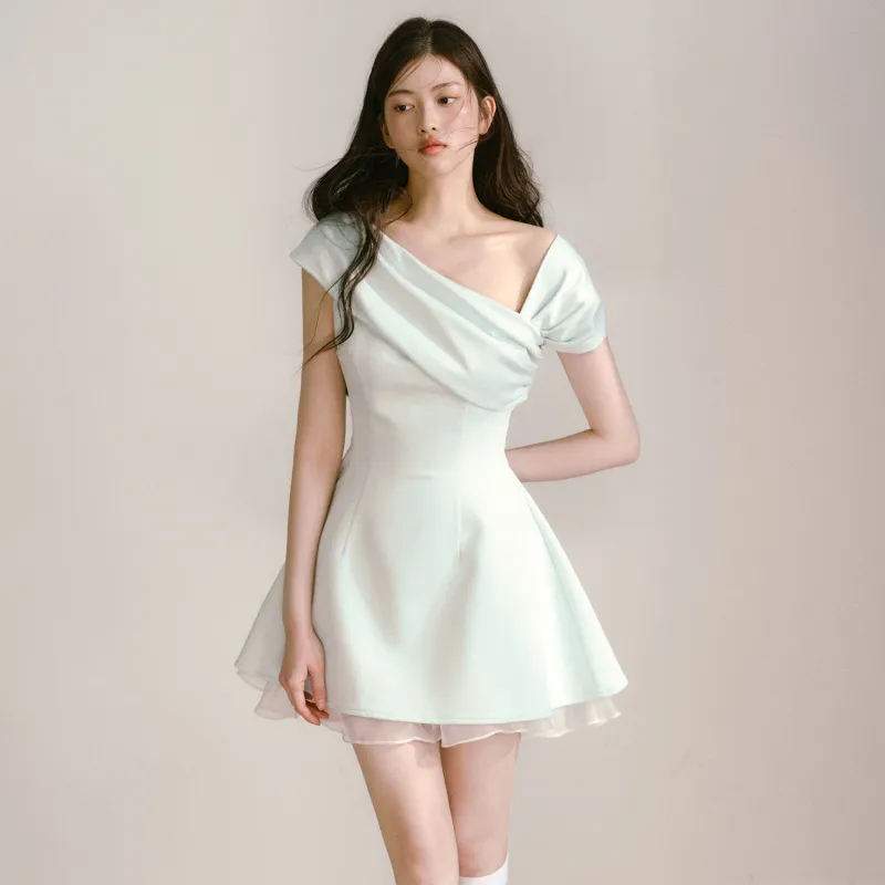 Pa33word Short Sleeved Dress Women's-6
