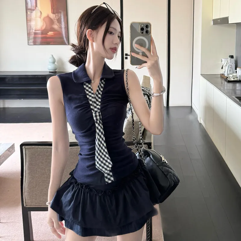 Pa33word Two Piece Skirt Sets Women's-1