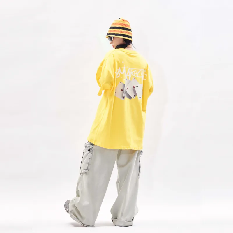 Pa33word Drop Shoulder Sleeve T Shirt Unisex-5