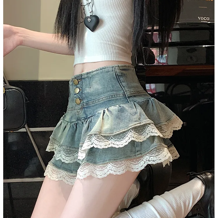 Pa33word Casual Short Skirts Women's-6