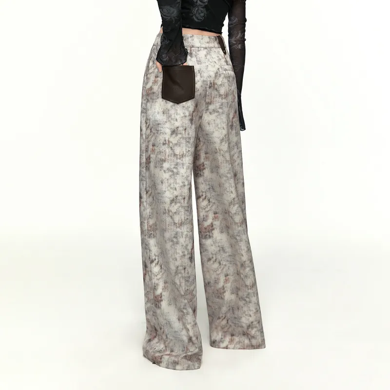 MEETLADY Casual Pants Women's Khaki-4