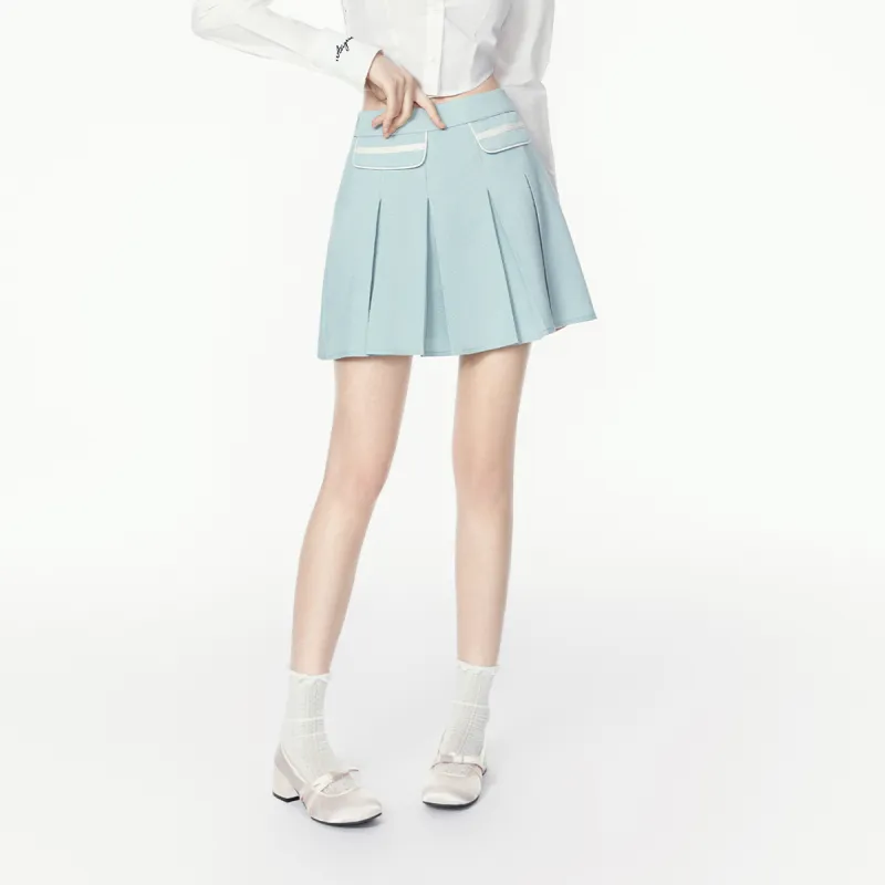 MEETLADY Casual Short Skirts Women's-5