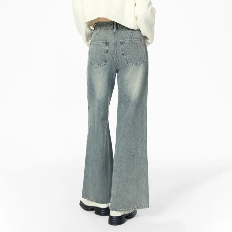 MEETLADY Jeans Women's Blue-3