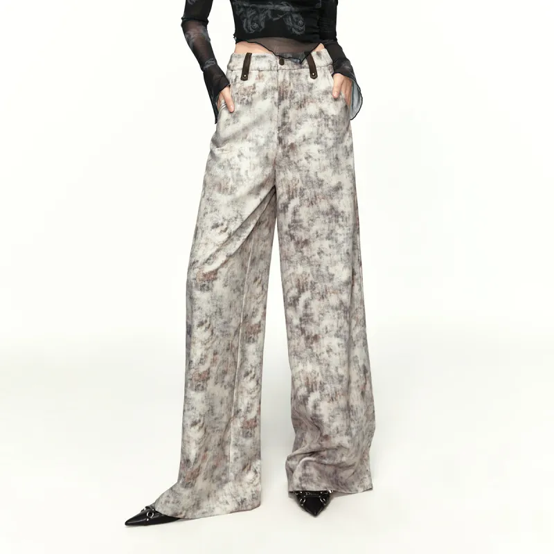 MEETLADY Casual Pants Women's Khaki-3