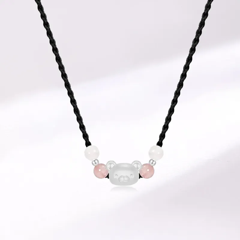SUNFEEL 999 Fine Silver Necklaces Unisex-2